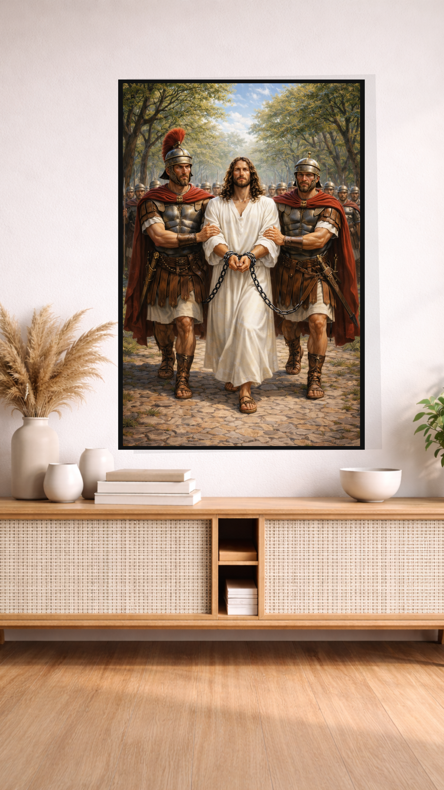 The Arrest of Jesus Wall Art – Passion of Christ Bible Scene
