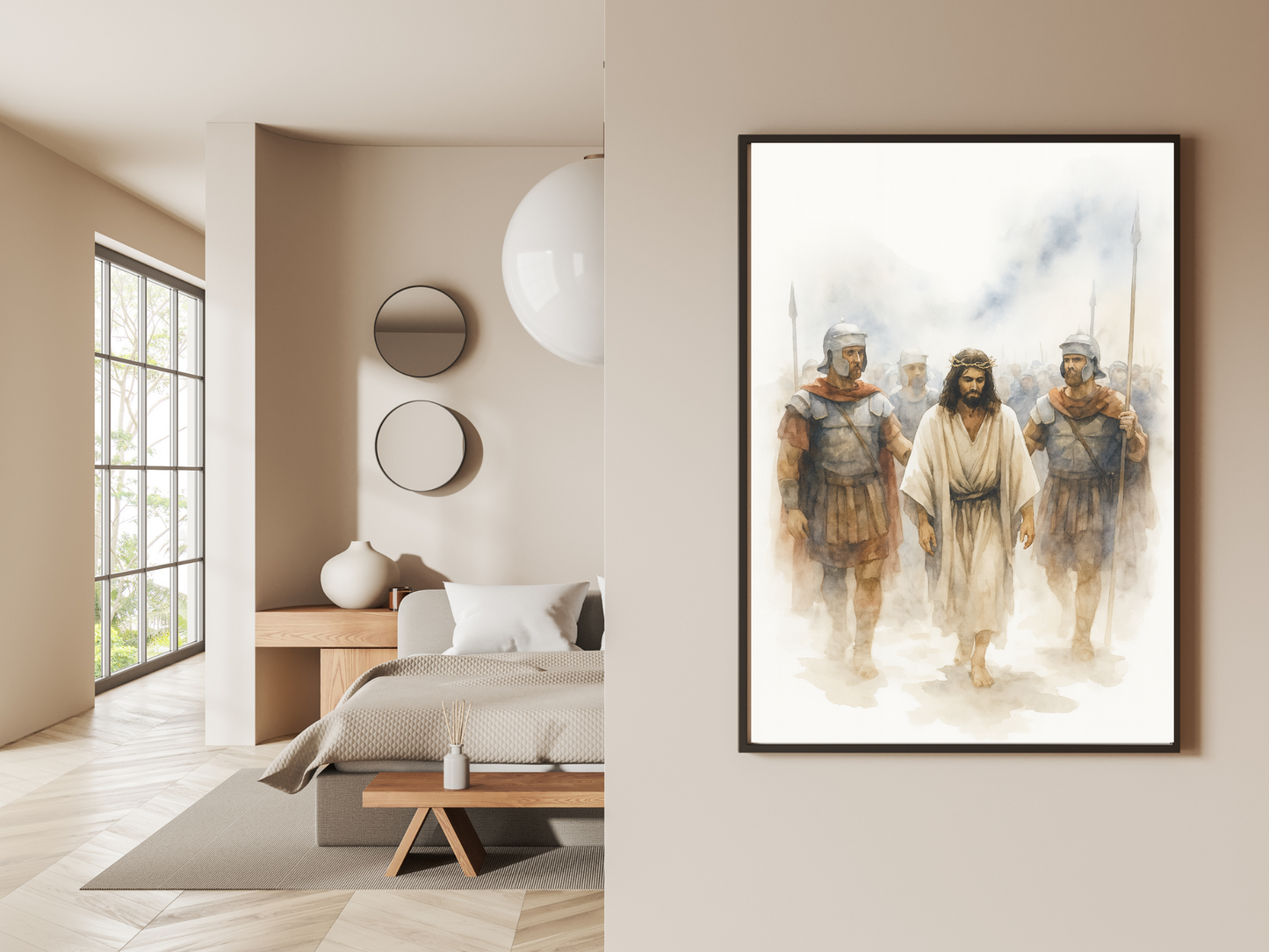 The Arrest of Jesus Wall Art – Passion of Christ Bible Scene