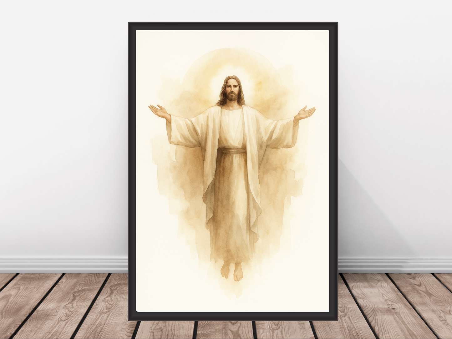 Resurrection of Jesus Christ Wall Art  – Christian Easter Decor