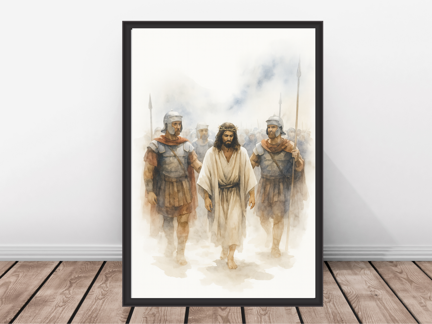 The Arrest of Jesus Wall Art – Passion of Christ Bible Scene