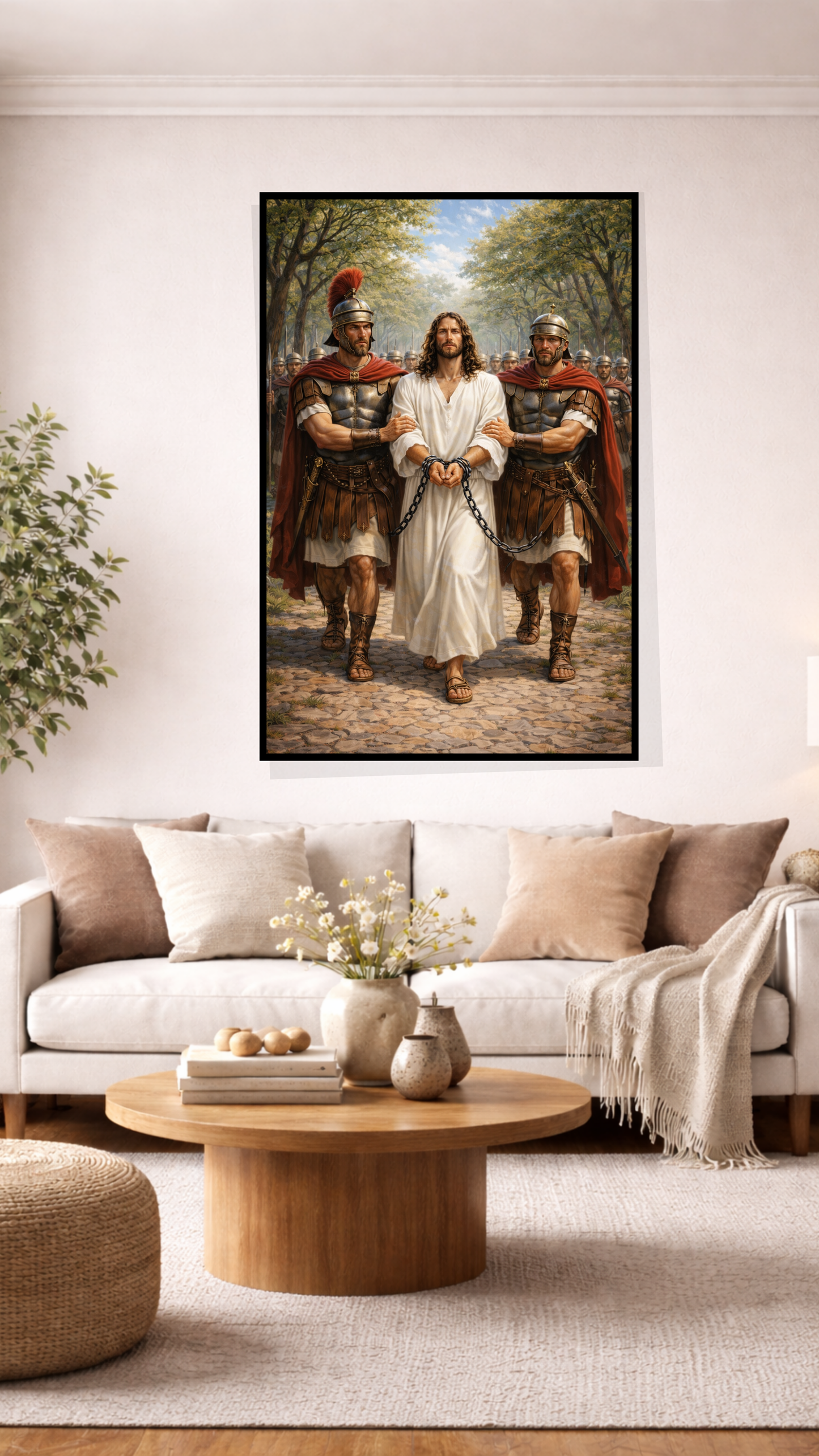 The Arrest of Jesus Wall Art – Passion of Christ Bible Scene