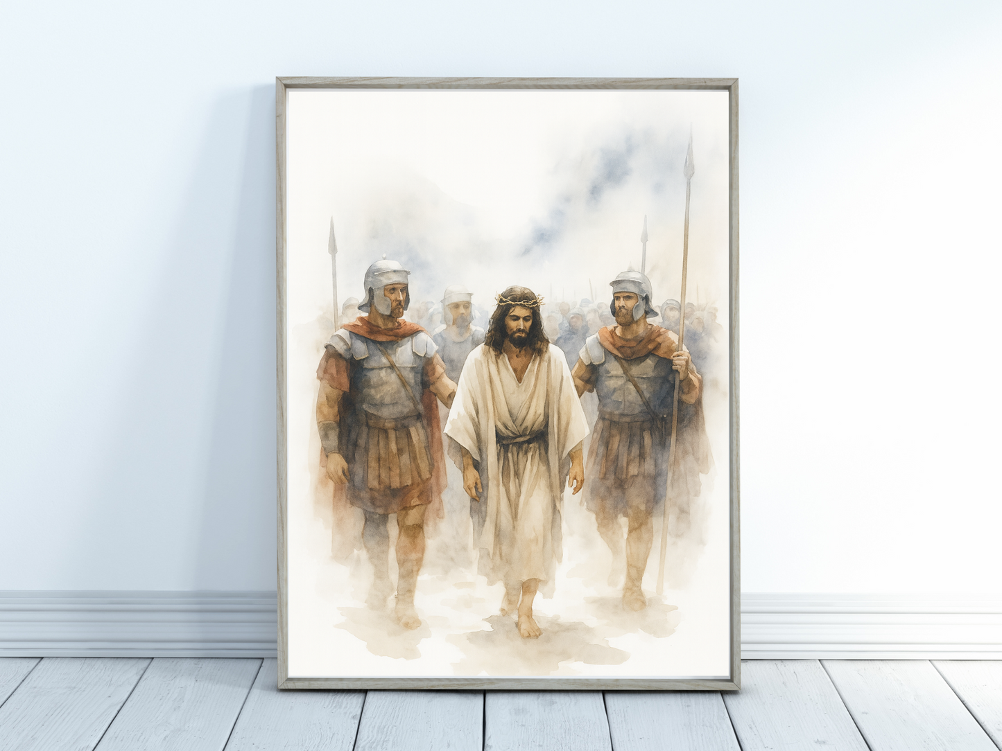 The Arrest of Jesus Wall Art – Passion of Christ Bible Scene