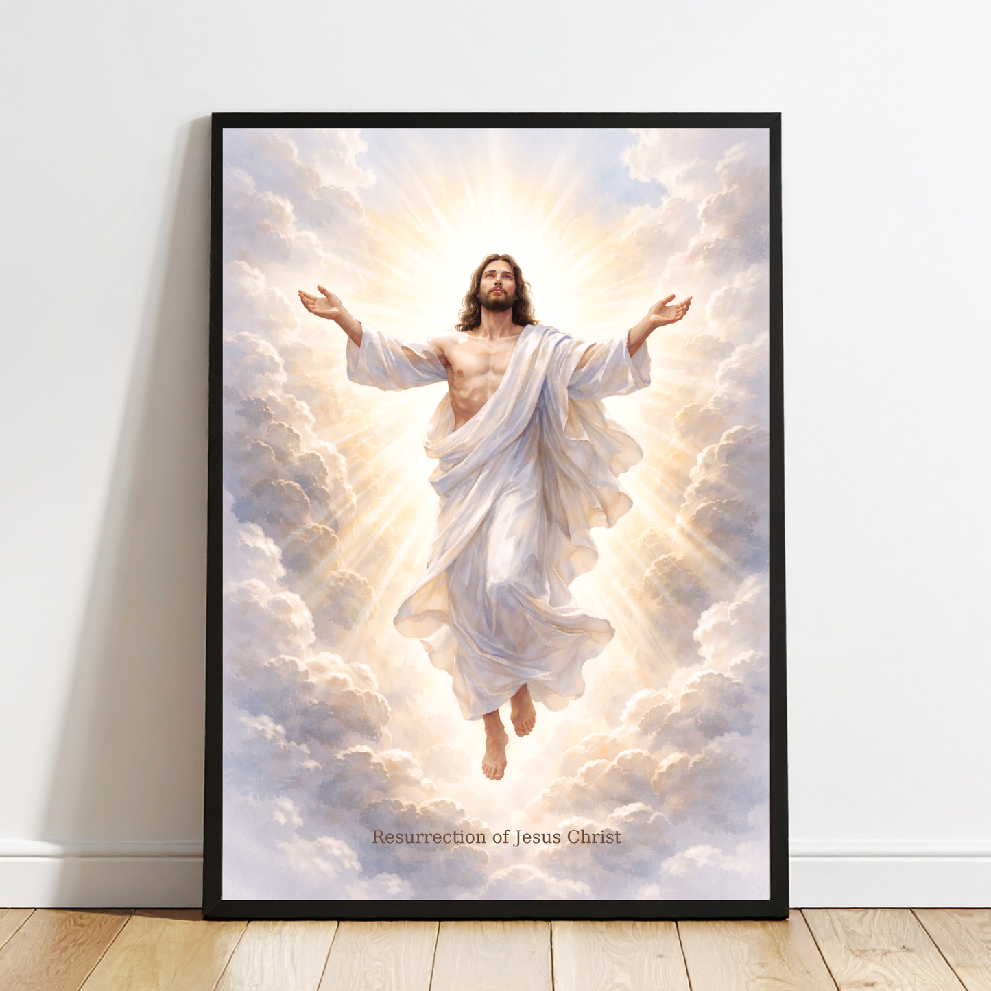 Resurrection of Jesus Christ Wall Art  – Christian Easter Decor