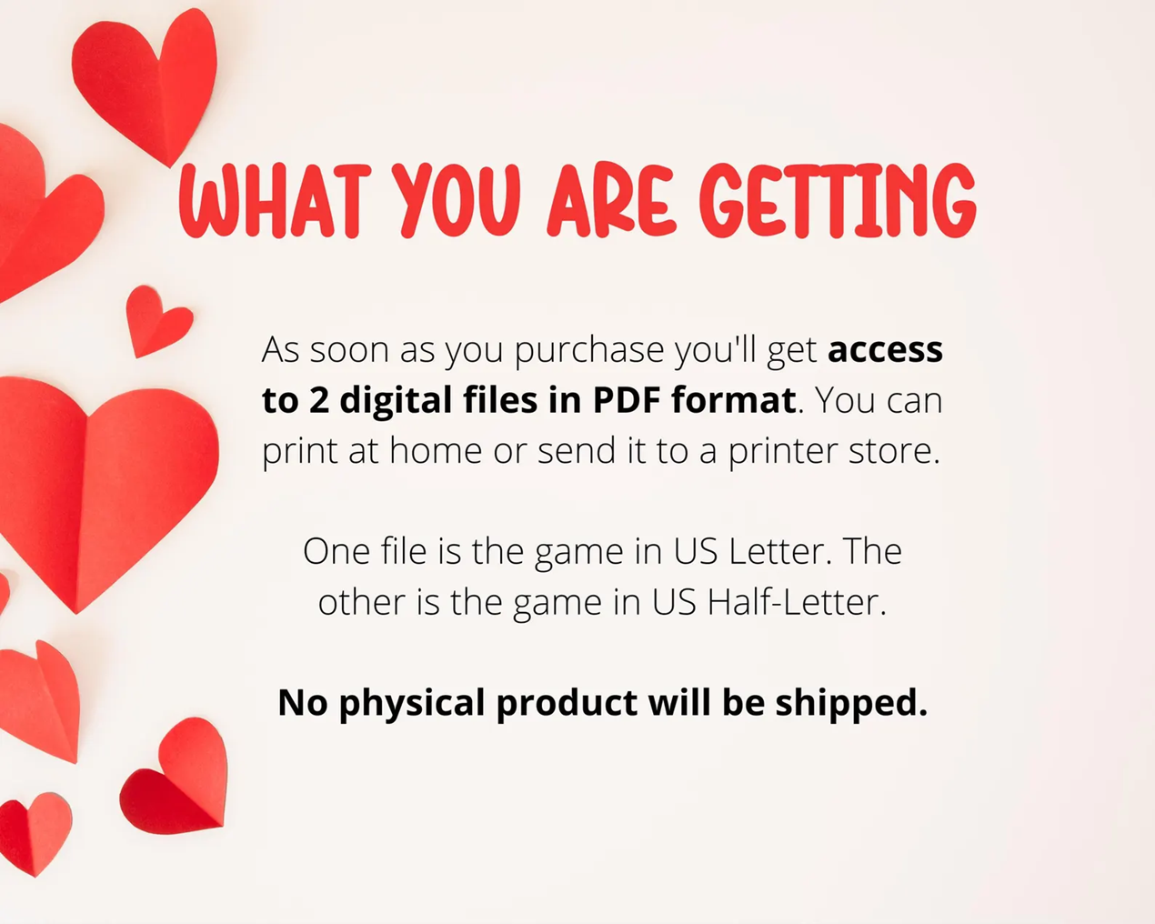 Valentine Couples This or That Game – Fun Date Night Activity | Digital Download