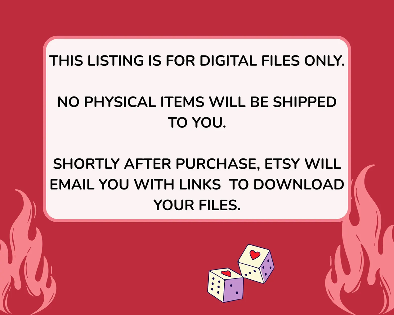 Spicy Dice – Couples Foreplay Game for Fun & Intimacy | Digital Download